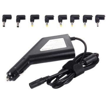 Universal Car Charger 90W for Laptop Notebook - Samsung, Sony, Asus - Black - 1