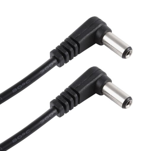 30cm 5A Male to Male DC Power Supply Plug Cable, 12-24V - 1
