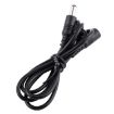 Picture of 1m 22AWG 5.5 x 2.1mm Female to Male DC Power Supply Plug Extension Cable for Laptop