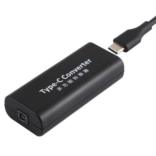 DC 4.5 x 3.0mm Power Jack to USB-C Female Adapter with Cable - 1