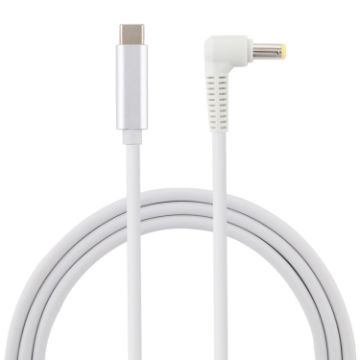 Picture of USB-C/Type-C to 5.5 x 2.5mm Laptop Power Charging Cable, Cable Length: about 1.5m