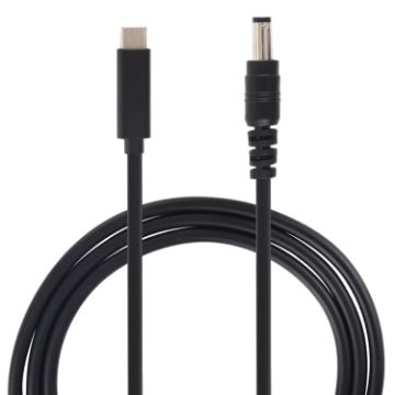 Picture of USB-C/Type-C to 5.5 x 2.1mm Laptop Power Charging Cable, Cable Length: about 1.5m