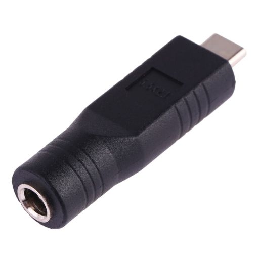 5.5 x 2.1mm Female to USB-C Male Plug Adapter - Connector - 1