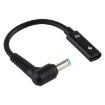 DP 5.5 x 1.7mm to Type-C Female Power Adapter Charger Cable - Black - 3