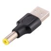 10 PCS 5.5 x 2.5mm Male to USB 2.0 Male DC Power Plug Connector - 3