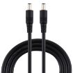 8A DC Power Plug 5.5 x 2.1mm Male to Male Adapter Cable - 50cm Black - 1