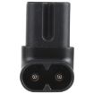 C7 to C8 Elbow AC Power Plug Adapter - Converter Socket - 5