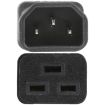 C14 to C19 AC Power Plug Adapter - Converter Socket - 4