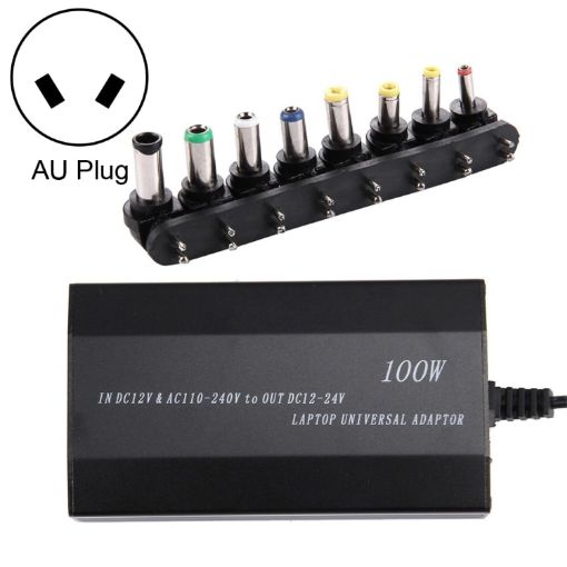 100W Universal Laptop Notebook Power Charger - AU Plug - 1