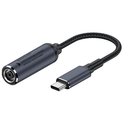 DC 6.0 x 3.7mm to USB-C Male 100W Charging Adapter - 1
