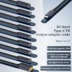 DC 5.5 x 1.7mm to USB-C Male 100W Charging Adapter - Computer Connector - 2