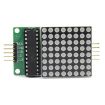 Picture of MAX7219 New Red Dot Matrix Module Support Common Cathode Drive with 5-Dupont Lines for Arduino