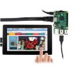 Picture of WAVESHARE 7inch HDMI LCD (H) IPS 1024x600 Capacitive Touch Screen with Toughened Glass Cover, Supports Multi mini-PCs Multi Systems