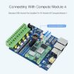 Waveshare Dual ETH Quad RS485 Base Board B for Raspberry Pi CM4 - 4