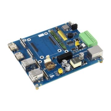 Waveshare Compute Module IO Board with PoE Feature for Raspberry Pi CM4 - 1