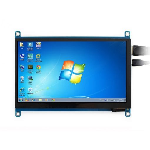 Picture of WAVESHARE 7 inch HDMI LCD (H) IPS 1024x600 Capacitive Touch Screen