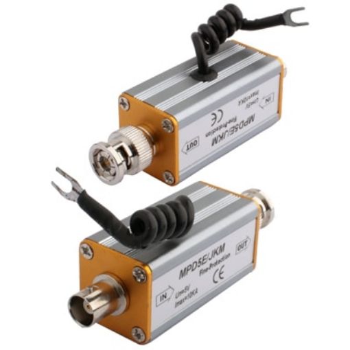 BNC F Input Connector Coaxial Video Signal Arrester Surge Protector - 1
