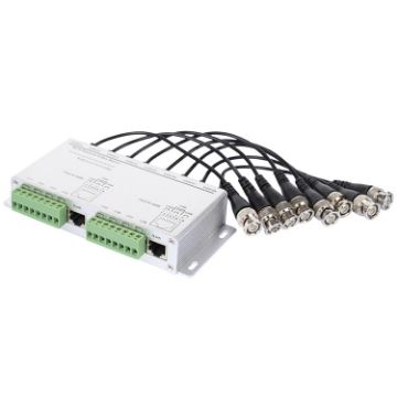 8 CH UTP Passive Video Balun for CCTV Via Twisted Pairs - 1