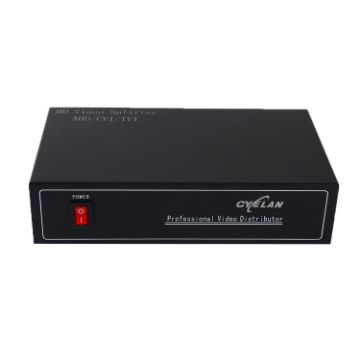 Coaxial AHD/CVI/TVI 1 into 8 Video Signal Splitter - Splitter for CCTV Cameras - 1
