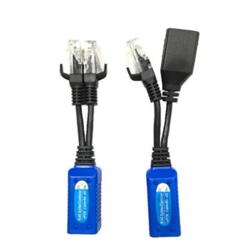 Picture of 2 PCS Anpwoo UPOE02 Spliceable 2 in 1 POE (Power + Ethernet) Passive Twisted Transceiver