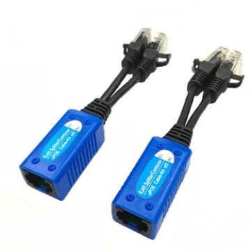 Picture of 2 PCS Anpwoo UPOE01 Spliceable 2 in 1 POE (Power + Ethernet) Passive Twisted Transceiver