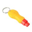 Picture of 2 in 1 Mini Car Safety Rescue Hammer Life Saving Escape Emergency Hammer Seat Belt Cutter Window Glass Breaker (Yellow)