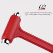Picture of 3 PCS Multifunctional Safety Hammers Car Windows Breaker Mini Rescue Escape Tool