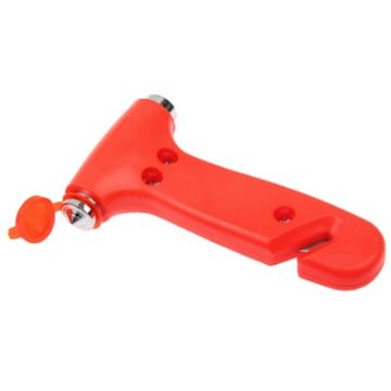 Picture of Portable Multi Function Auto Emergency Hammer Escape Tool Life Hammer (Red)