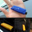 Picture of 2 PCS P156 Car Safety Hammer Escapes Trapped Window Broken Device (Blue)