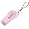CS-B09 Safety Hammer Tungsten Steel Striker Windows Breaker Pink - 1