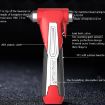 Picture of CS-B07 Car Multi-Function Emergency Hammer Fire Escape Hammer (Red)