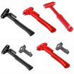 Picture of Car Safety Life-Saving Hammer Car Emergency Multifunctional Window Breaker, Colour: Deluxed Red With Fixed Rack