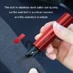 Picture of Vehicle-Mounted Multifunctional Broken Window Escape Safety Hammer (Red)