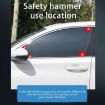 Car Safety Hammer Emergency Escape Seat Belt Cutter Window Breaker Rescue Tool - 7