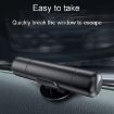 Car Emergency Safety Hammer Window Breaker - Red - 7