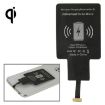 Wireless Charging Receiver For QI, Universal Micro (Black) - 1