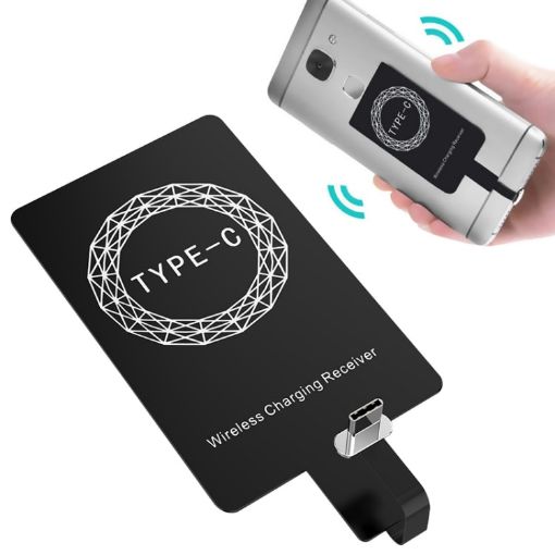 5V 800mA Qi Wireless Charging Receiver USB-C Port - 1