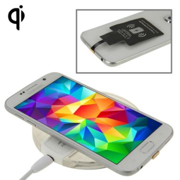 Fantasy Wireless Charger & Receiver for Galaxy Note Edge - White - 1