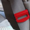 Picture of 2 PCS SHUNWEI Car Safety Seat Belt Adjuster (Red)