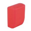 Red Rubber Car Seat Belt Clips - Protective Cover - 2