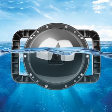 Picture of SHOOT XTGP559 Dome Port Underwater Diving Camera Lens Transparent Cover Housing Case For GoPro HERO10 Black/HERO9 Black