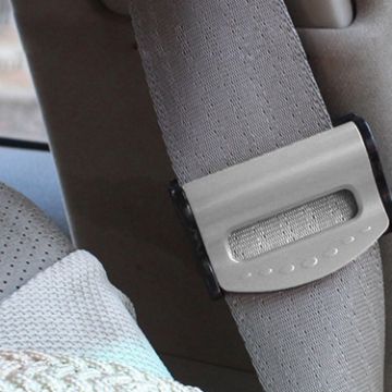 Picture of 2 PCS SHUNWEI SD-1401 Car Safety Seat Belt Adjuster (Silver)