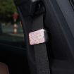 Picture of Car Seat Belts Crystal Clip Fixer Tightening Regulator (Colour)