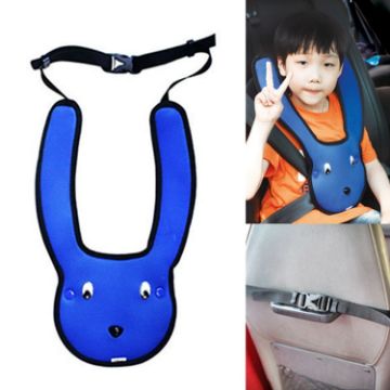 Picture of Car Child Rabbit Double Shoulder Seat Belt Adjuster (Blue)