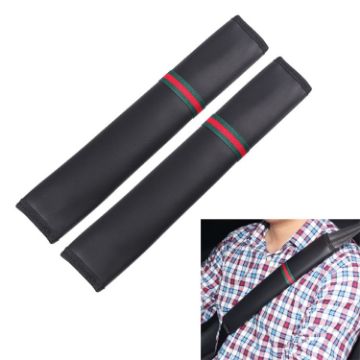 Picture of 1 Pair Car Seat Belt Covers Shoulder Pads Auto Seat Belt Shoulder Protection Padding, Style: Long Section