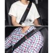 Picture of 1 Pair Car Seat Belt Covers Shoulder Pads Auto Seat Belt Shoulder Protection Padding, Style: Long Section