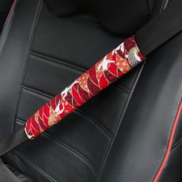 Picture of Car Seat Belt Protective Cover (Koi Red)