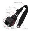 Universal 3-Point Car Seat Belt with Emergency Locking - Iron Bar Latch - 3