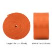 Car Modified Polyester Seat Belt Harness Racing Safety Seat Belt, 3.6m Orange - 3