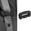 Black Silicone Seatbelt Buckle Protector - Anti Scratch Cover - 1